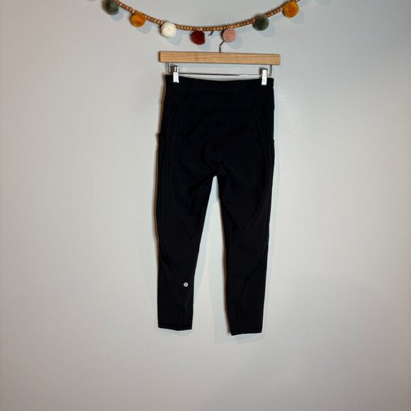 Lululemon Time to Sweat Crops in Black - Picture 7 of 7